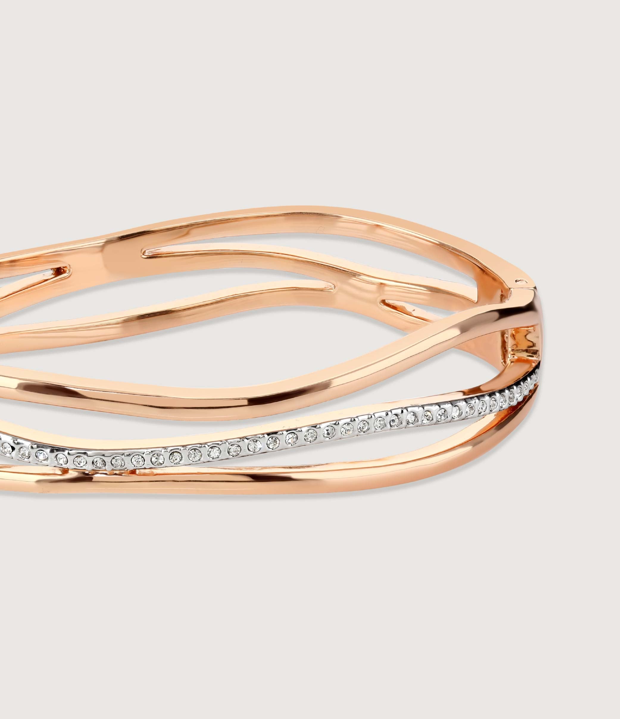 BAYSWATER TWO-TONE ROSE AND RHD RING
