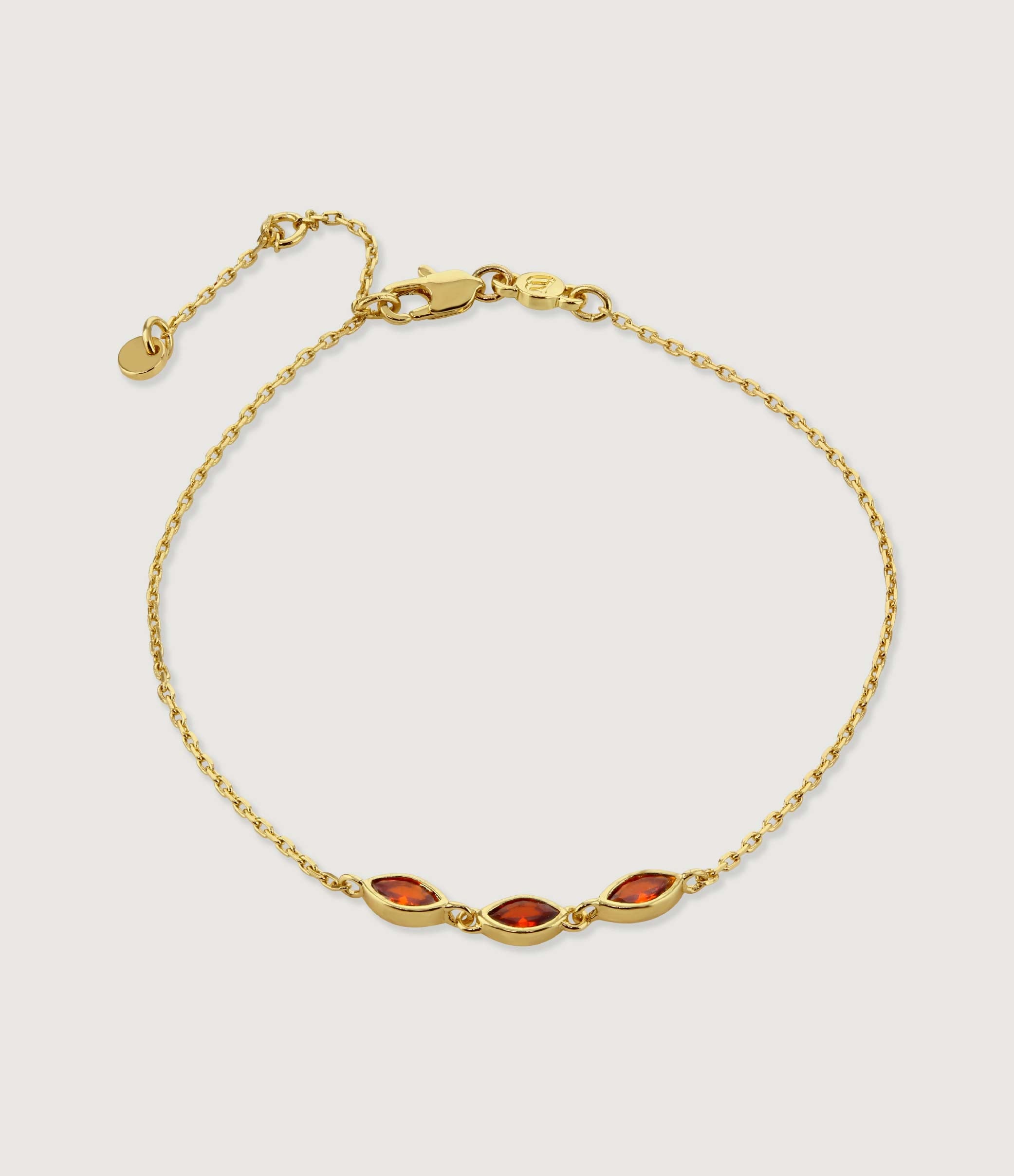 *SIAM MARQUISE CRYSTAL DAINTY BRACELET