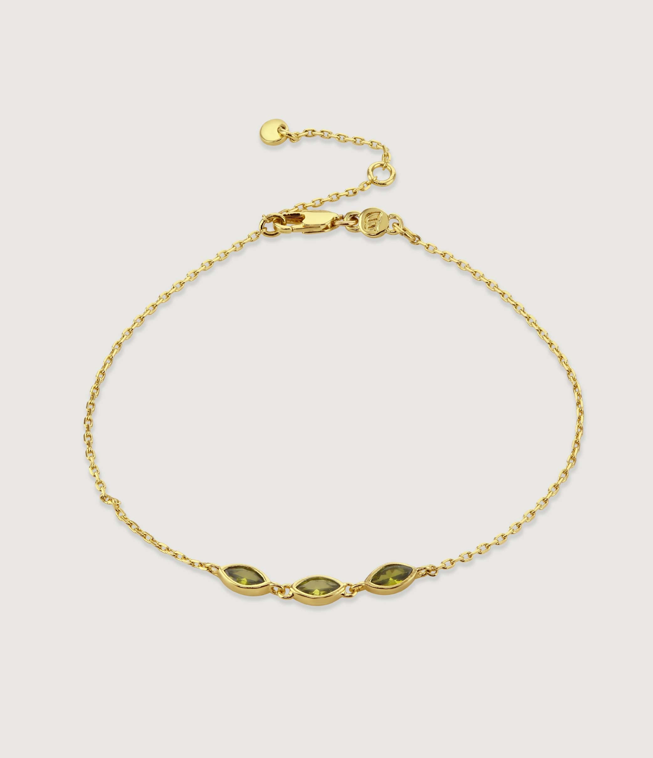 *SIAM MARQUISE CRYSTAL DAINTY BRACELET