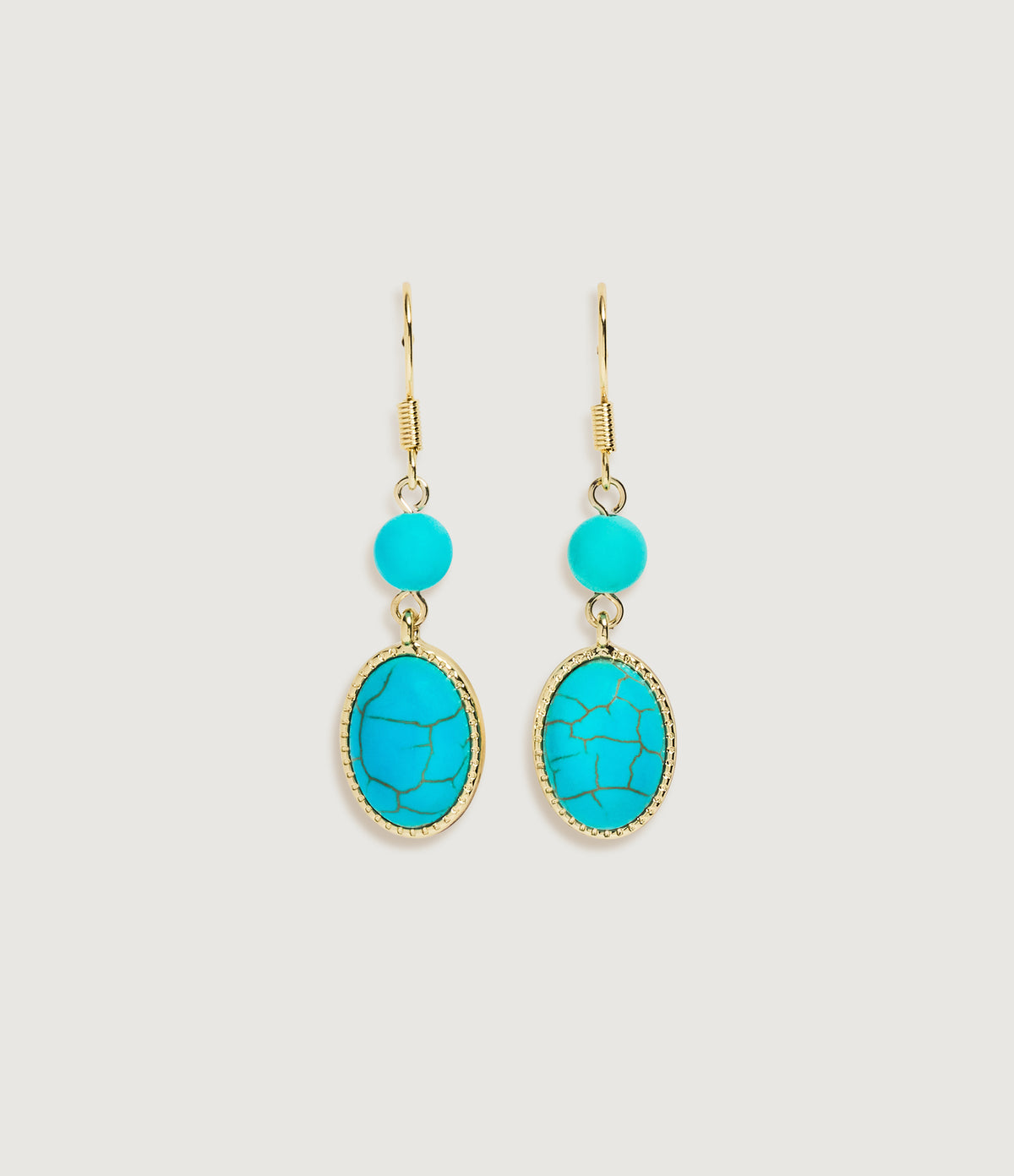 Lagoon Turquoise Drop Earrings