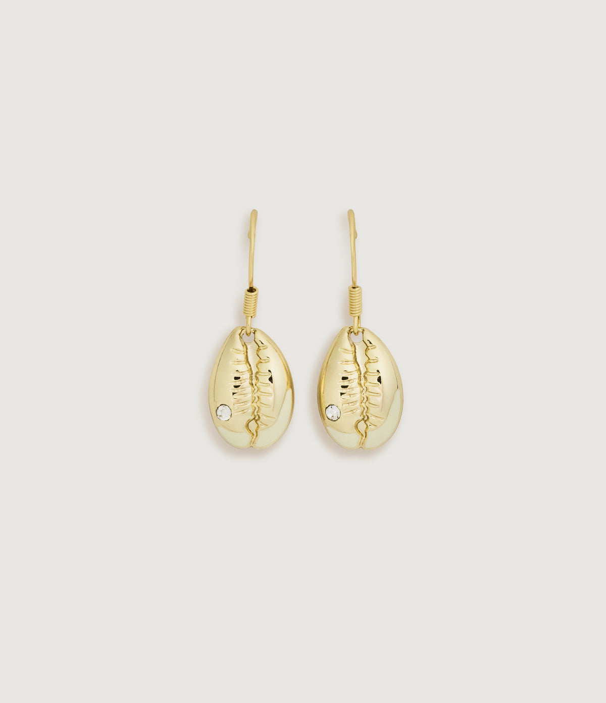 Cowrie Shell Hook Earrings