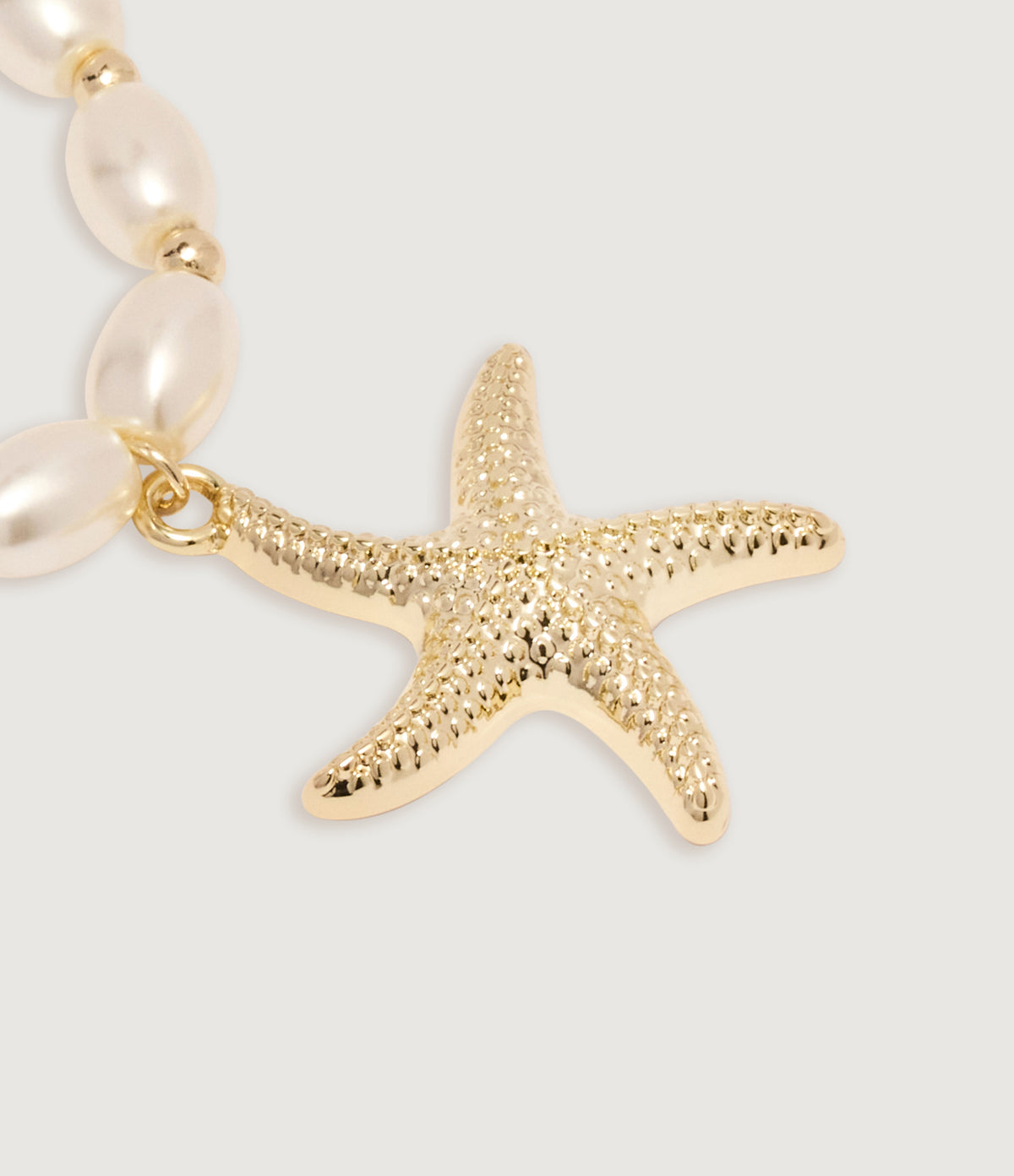 Pearl Starfish Pendant Necklace