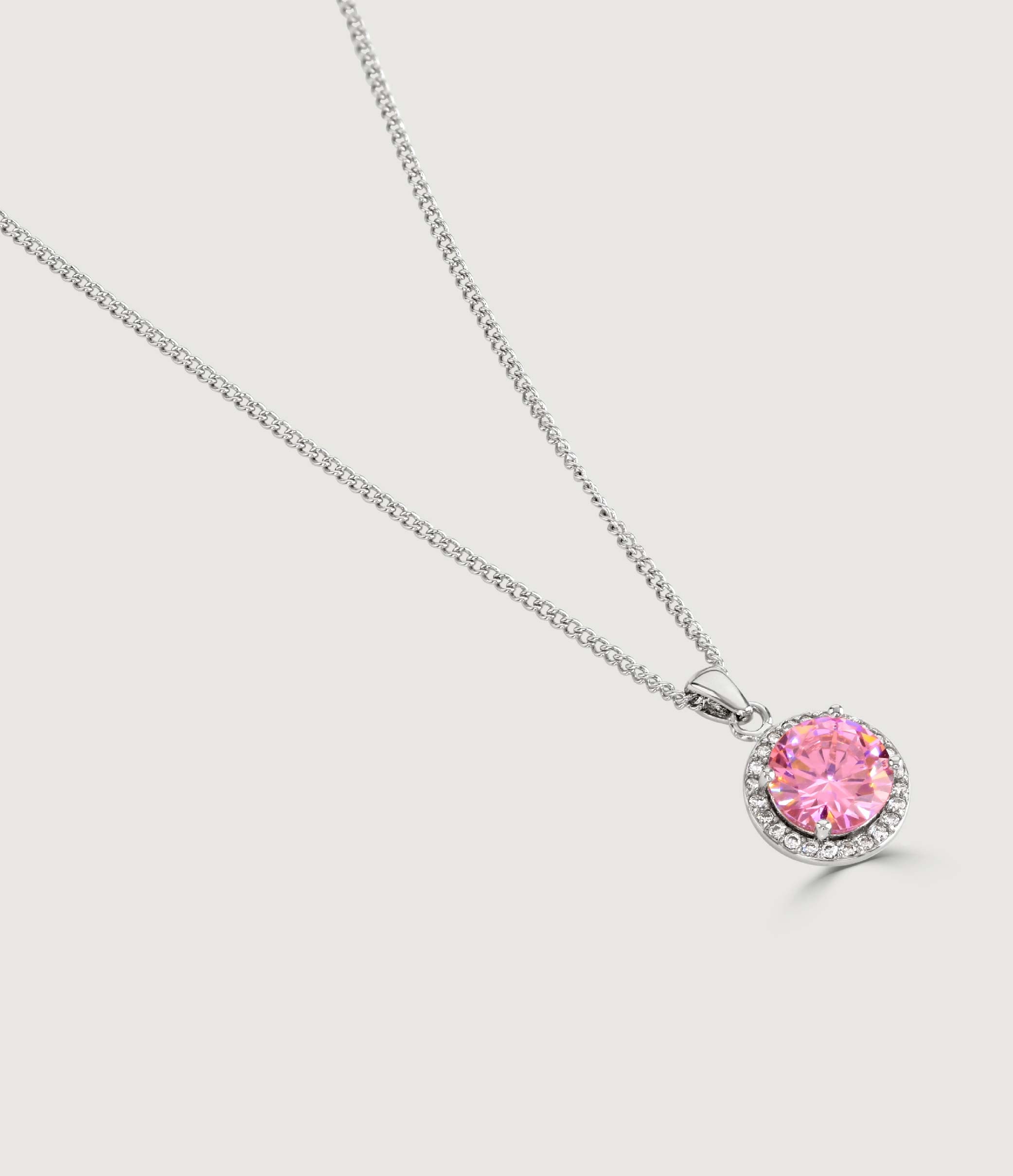 PINK HALO PENDANT