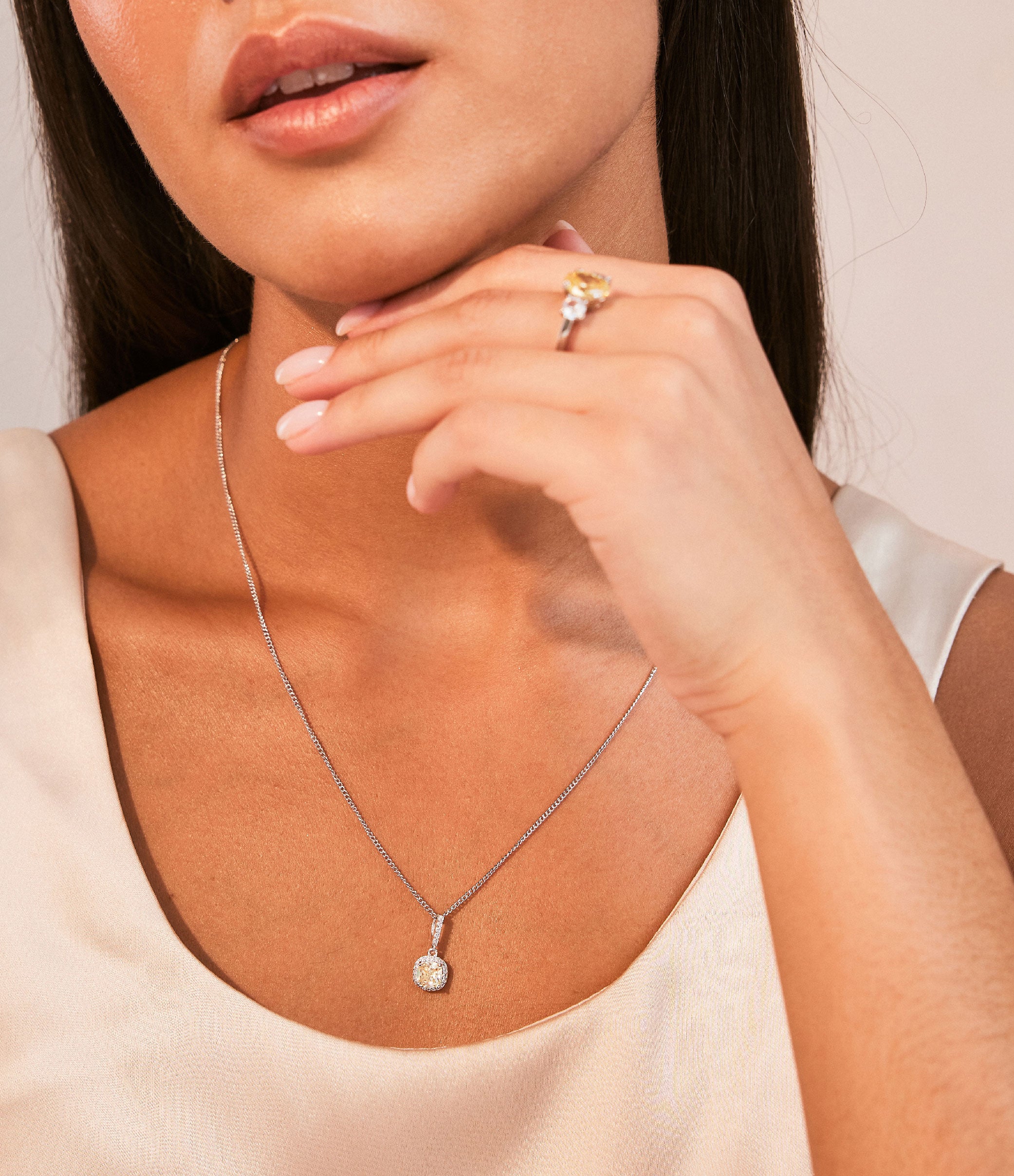 CUSHION DROP PENDANT