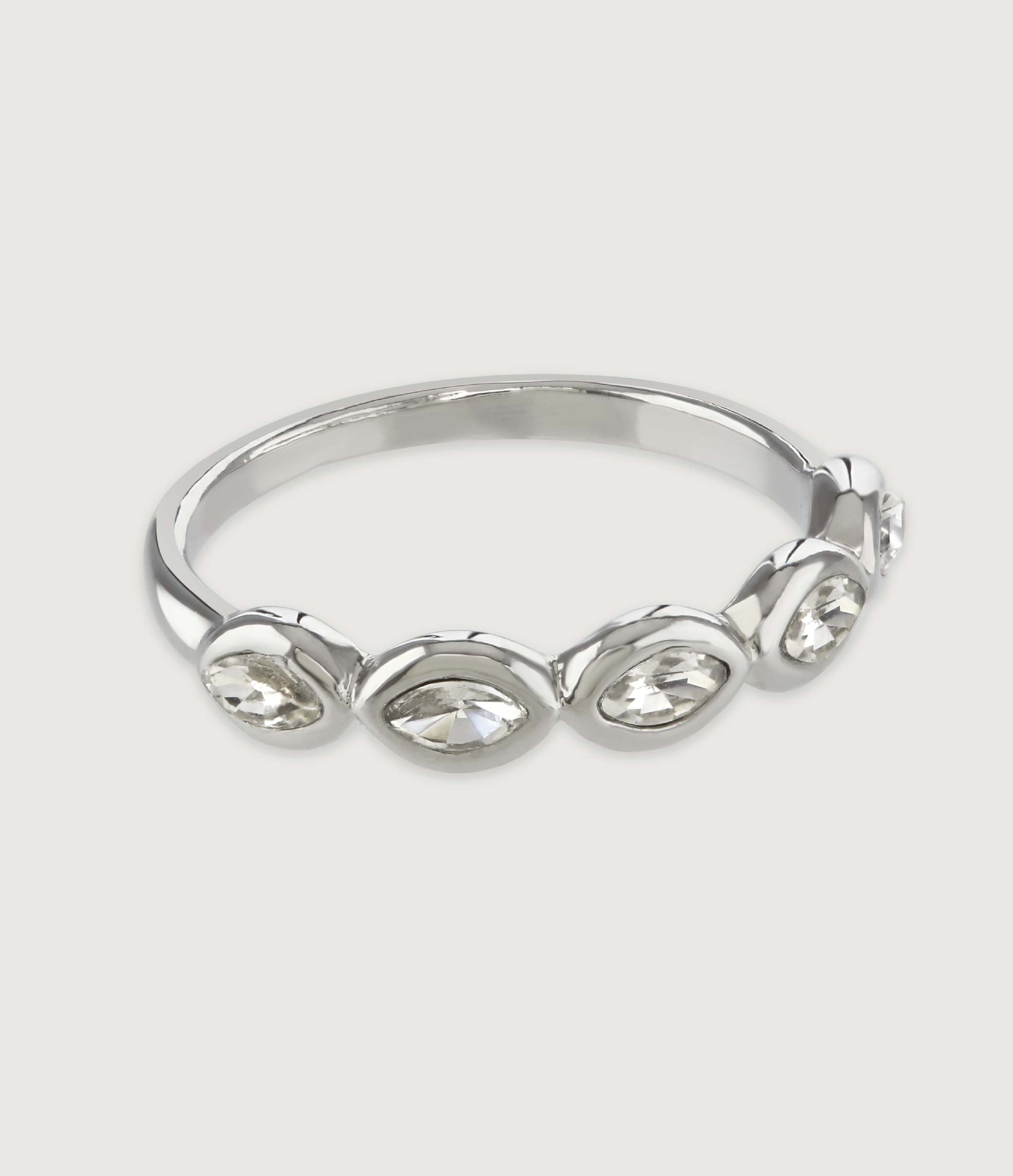 *EMERALD STACKING RING