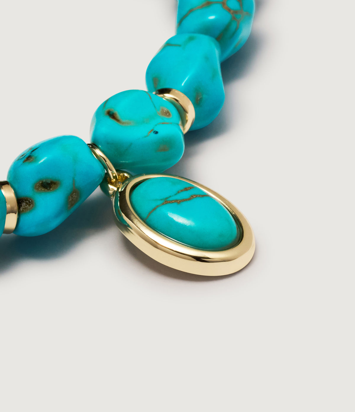 Lagoon Turquoise Charm Bracelet