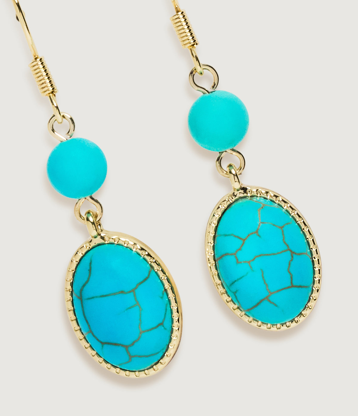 Lagoon Turquoise Drop Earrings