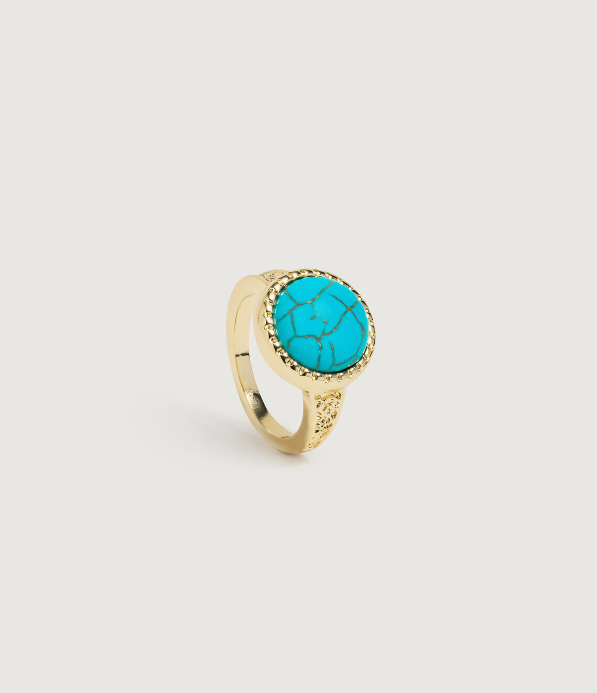 Turquoise Cabochon Statement Ring