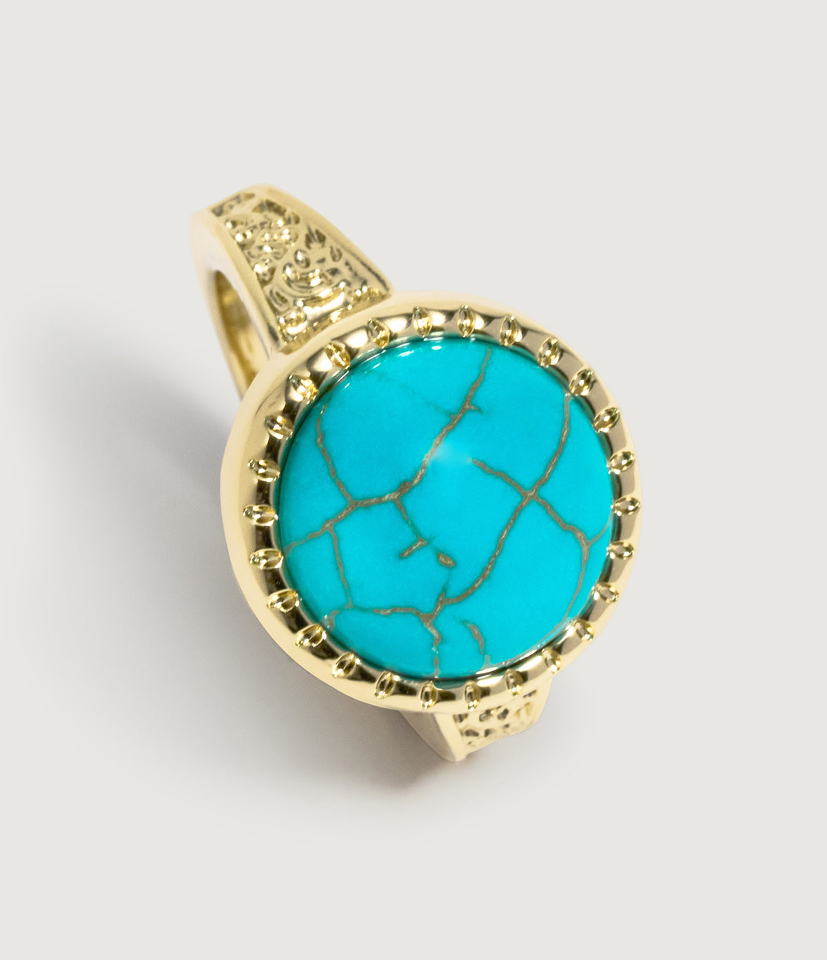 Turquoise Cabochon Statement Ring